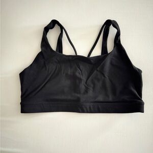 Exhale Athleta Large D-DD+ Sports Bra, Black